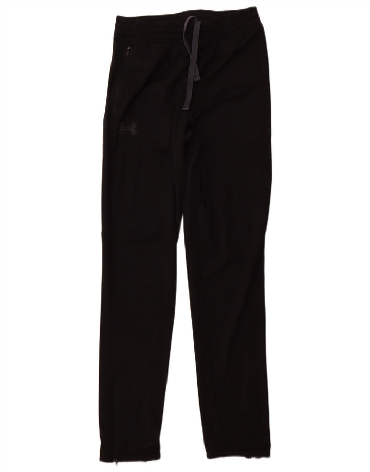 UNDER ARMOUR Pantalón de chándal para hombre Pequeño Poliéster negro