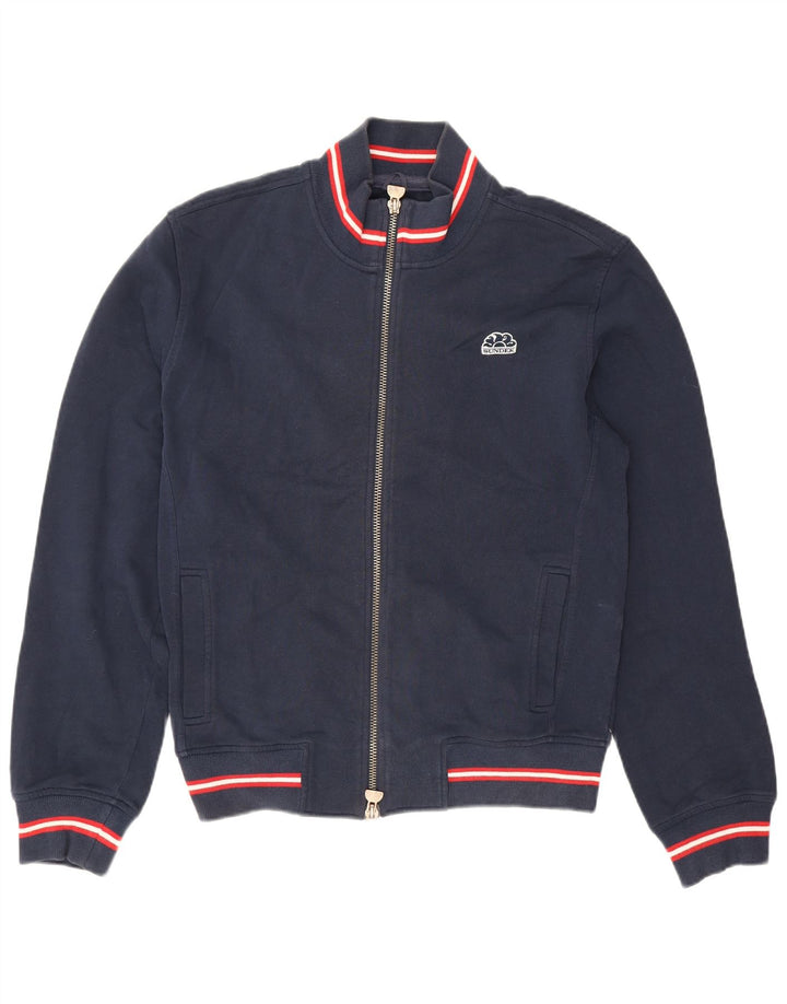 Sundek - Chaqueta de chándal para hombre, talla grande, algodón azul marino