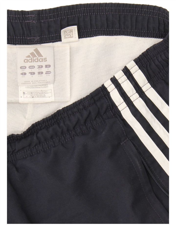 Adidas Hombre Pantalones De Chándal Joggers Grande Azul Marino Poliéster