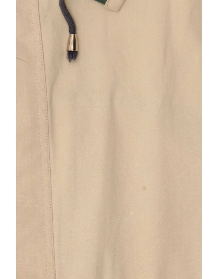 Stormy Sea Chaqueta utilitaria para hombre UK 36 Small Beige Colorblock Poliéster