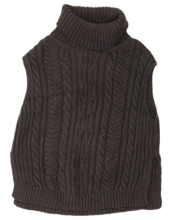 Marks & Spencer Camiseta sin mangas extragrande para mujer Reino Unido 10 Pequeño Acrílico gris