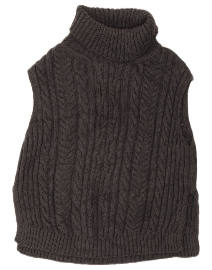 Marks & Spencer Camiseta sin mangas extragrande para mujer Reino Unido 10 Pequeño Acrílico gris