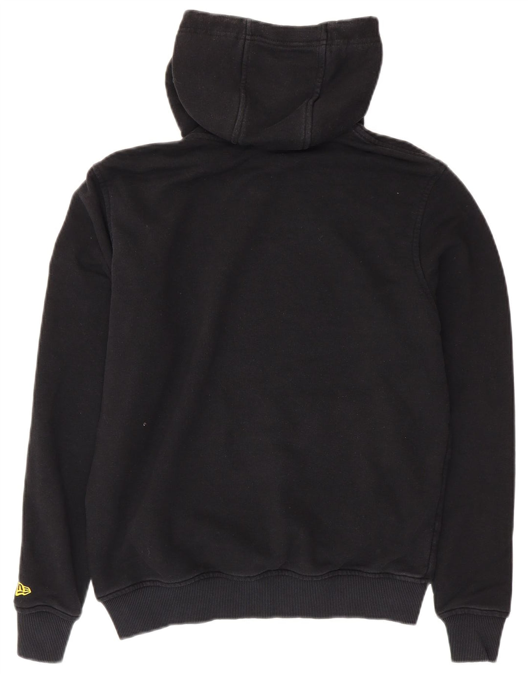 NEW ERA Golden State Warriors - Sudadera con capucha para hombre, talla pequeña, color negro