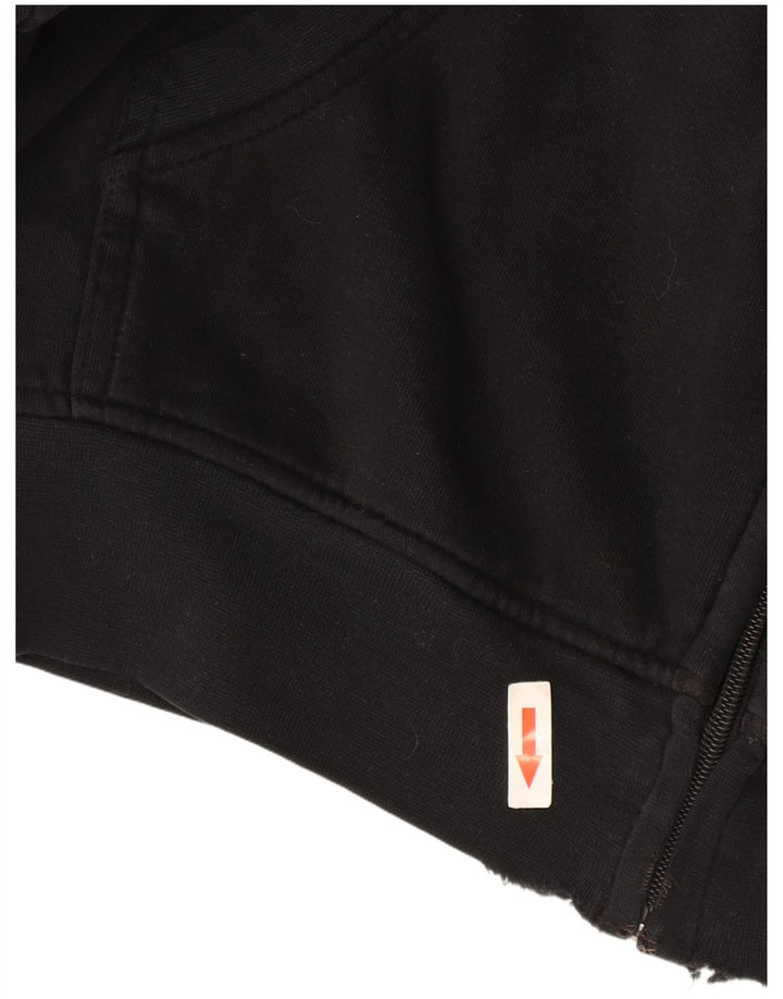 Kappa Sudadera con capucha y cremallera para hombre 2XL Negro
