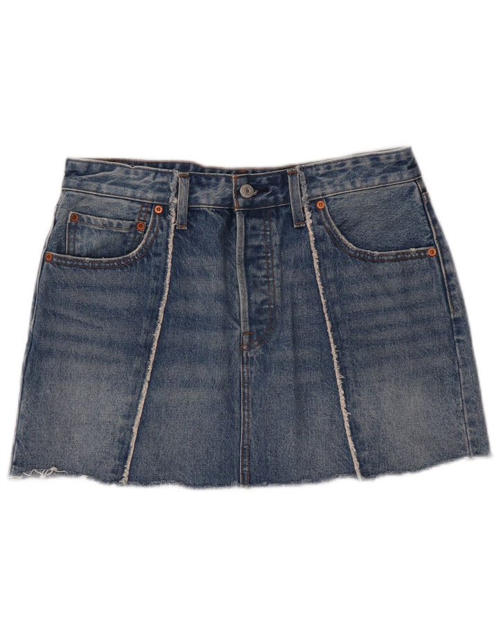Minifalda Vaquera Levi's Mujer W30 Algodón Azul Medio