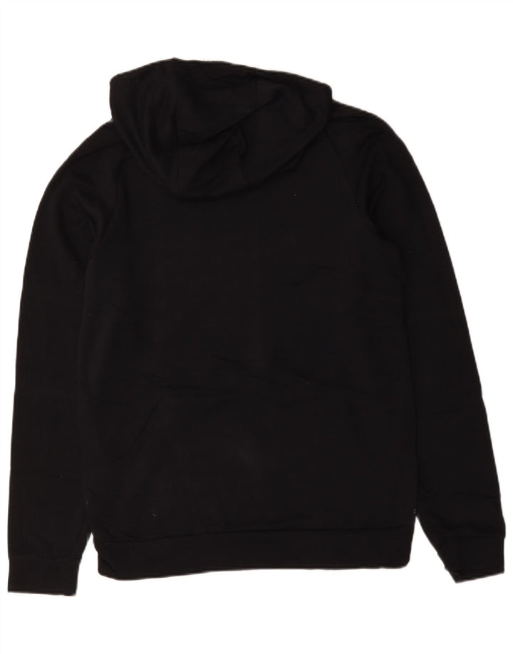 Nike Dri Fit Graphic Sudadera con capucha para hombre, talla pequeña, poliéster negro