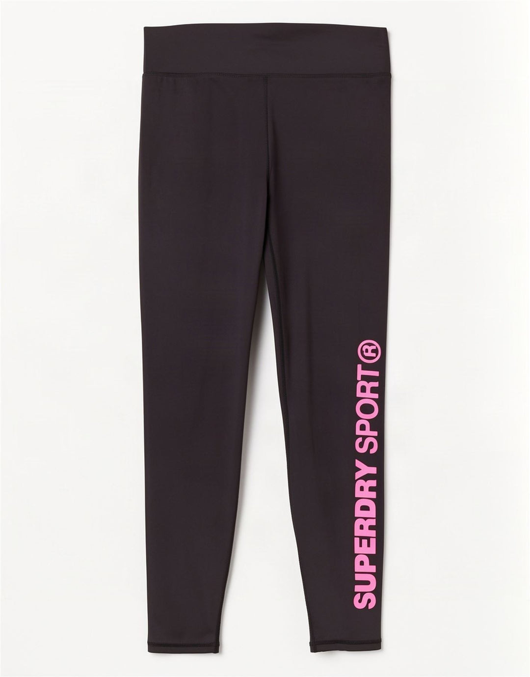 Superdry Leggings gráficos para mujer, talla 44, poliéster negro grande