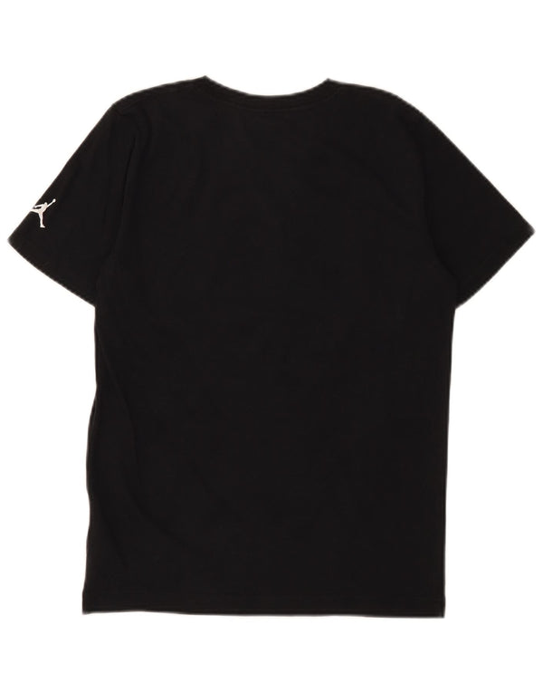 Jordan Camiseta gráfica para niños 12-13 años Grande Algodón Negro