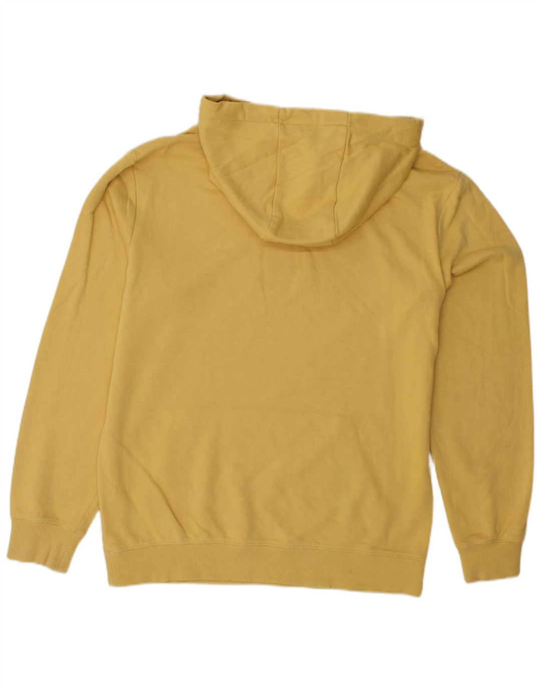 QUIKSILVER Jersey con capucha gráfica para hombre Algodón amarillo medio