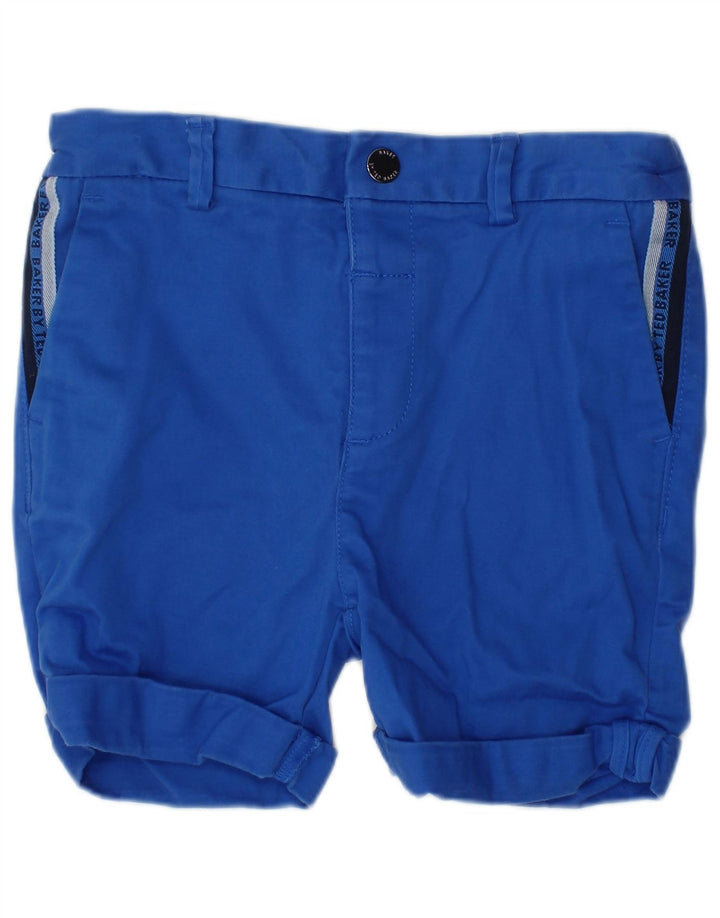 TED BAKER Pantalones cortos chinos gráficos para niños 2-3 años W22 Algodón azul