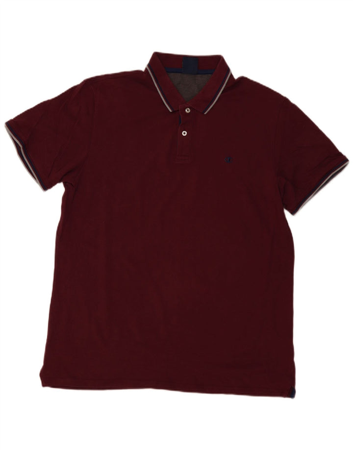 Champion Polo para hombre 2XL Borgoña