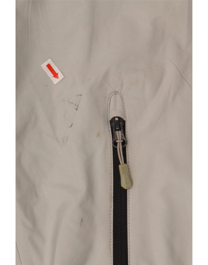 HELLY HANSEN Chaqueta cortavientos gráfica para hombre UK 38 Gris medio