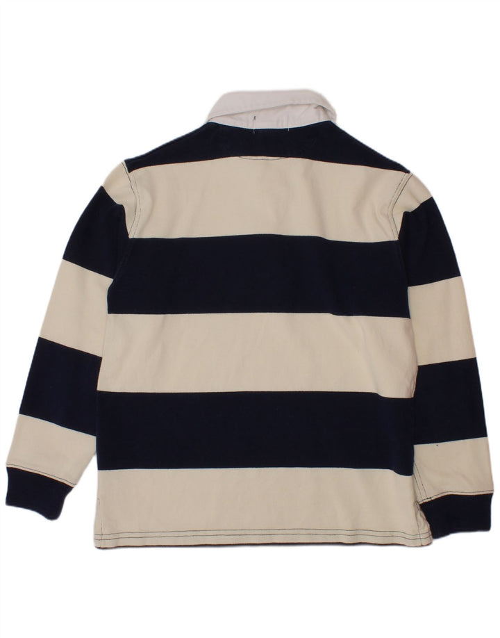 POLO RALPH LAUREN Polo de rugby para niño 6-7 años Blanco roto a rayas