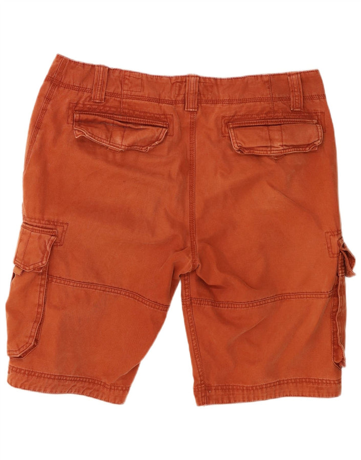 Pantalones cortos tipo cargo para hombre Fat Face W36 Algodón naranja grande