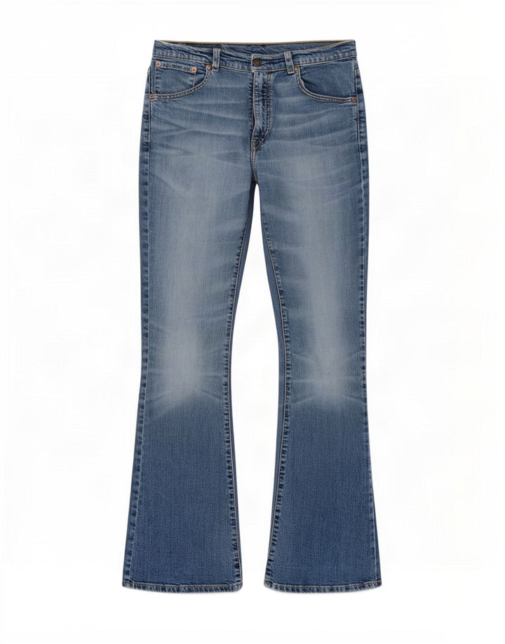 Levi's Mujer 525 Bootcut Jeans W32 L34 Algodón Azul