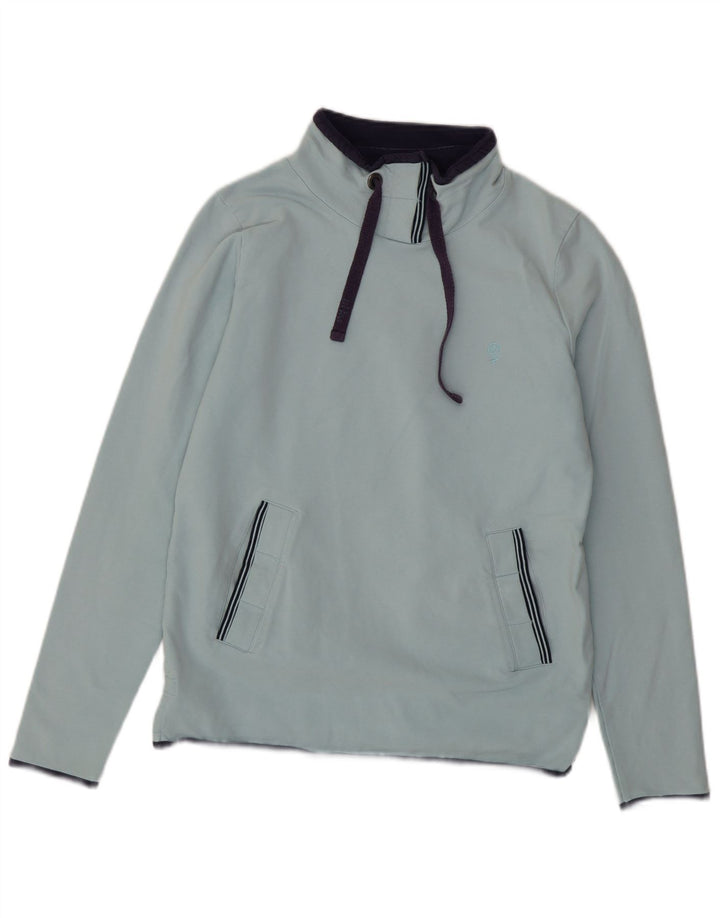FAT FACE Sudadera para mujer Jumper UK 46 Large Blue Cotton