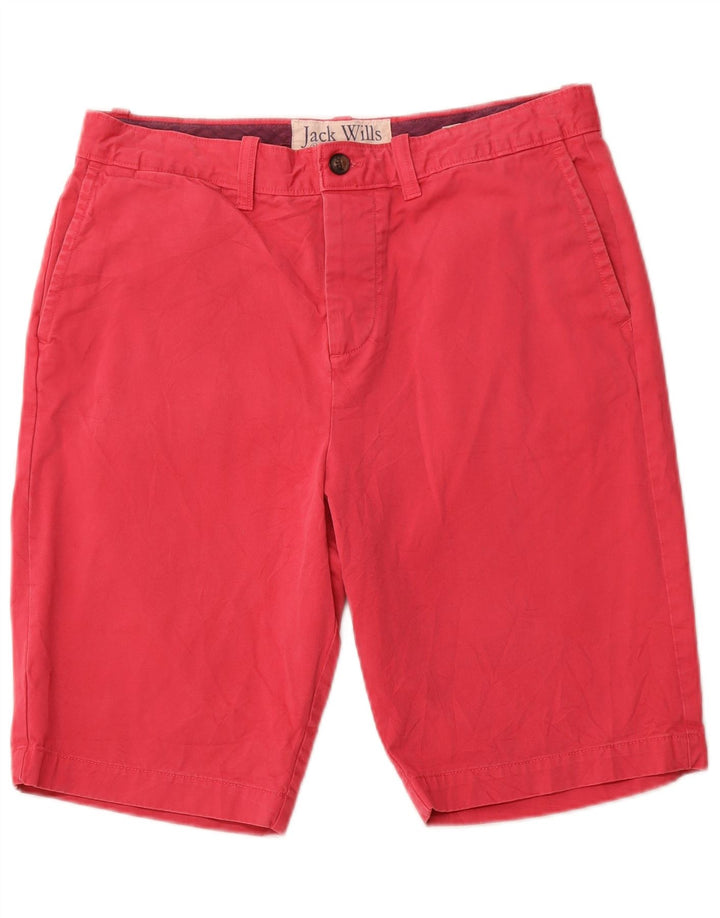 Jack Wills Pantalones cortos chinos para hombre W34 Algodón rosa grande