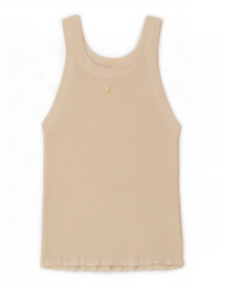 Zara Mujer Chaleco Top UK 8 Small Beige