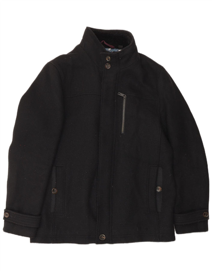 TED BAKER Chaqueta bomber para hombre Talla 4 Grande Negro