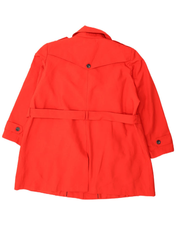 Marks & Spencer Gabardina para mujer UK 36 5XL Poliéster rojo