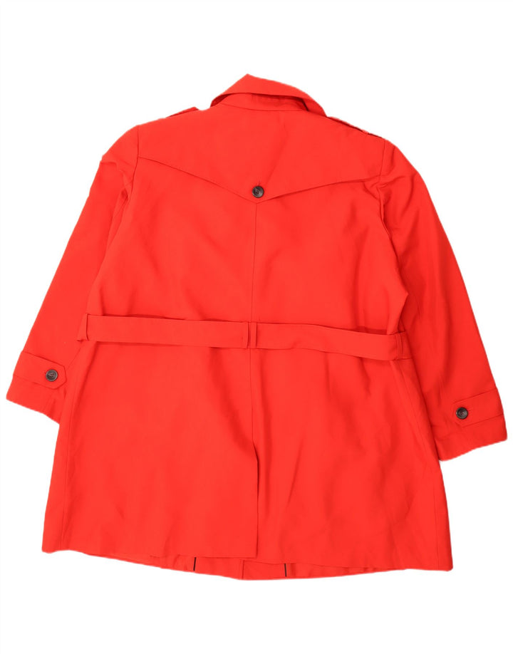 Marks & Spencer Gabardina para mujer UK 36 5XL Poliéster rojo