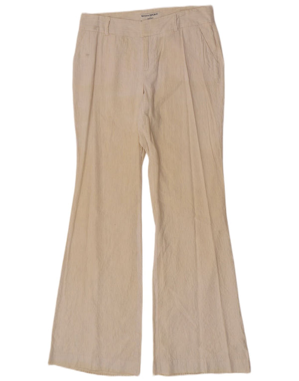 Banana Republic Pantalones Chinos para Mujer US 4 Small W28 L32 Blanco Apagado