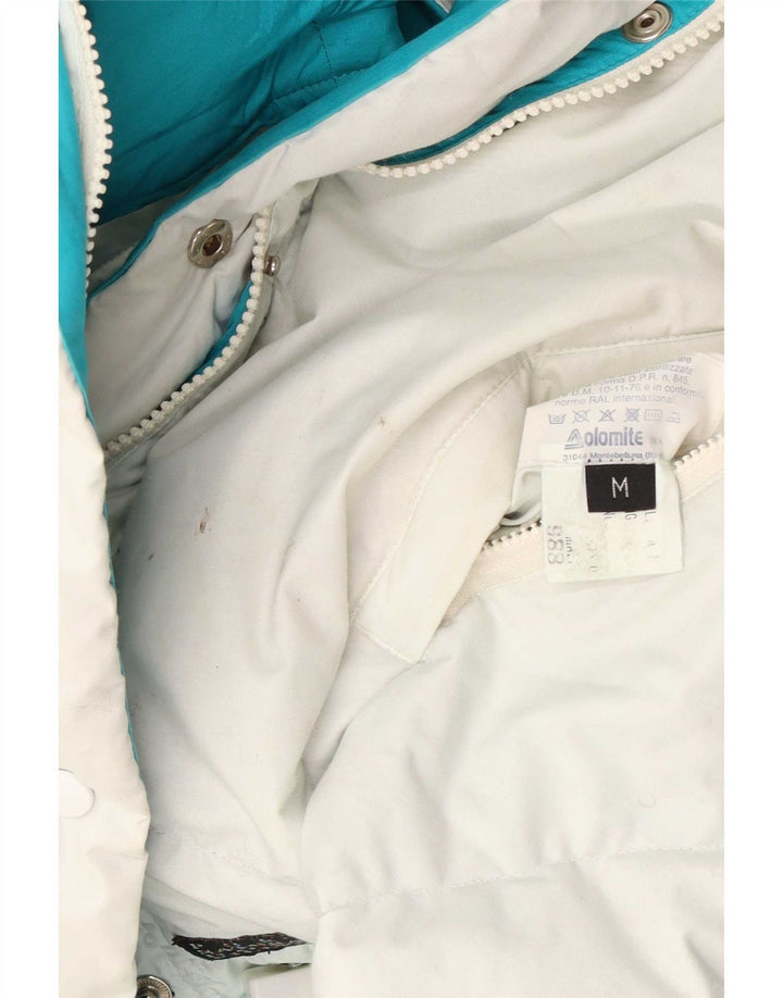 Dolomite Chaleco Acolchado Reversible Extragrande para Mujer Reino Unido 40 Mediano Blanco