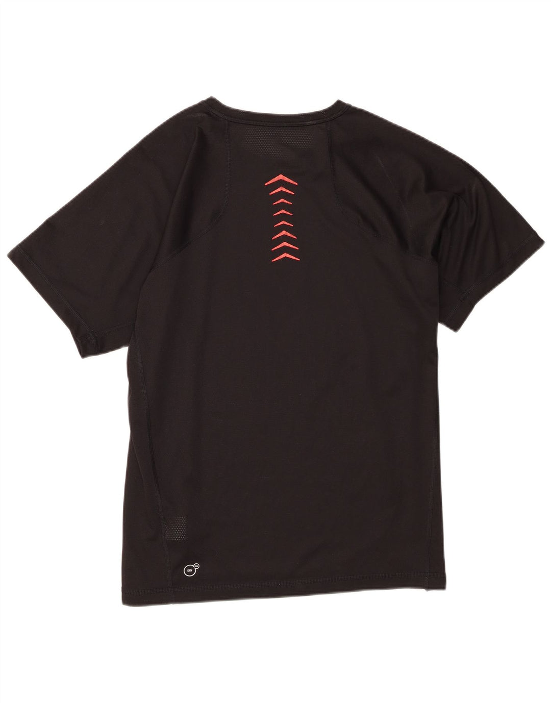 Puma Camiseta para hombre Top Large Negro Colorblock Poliéster