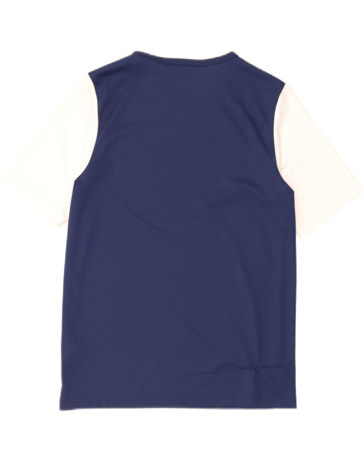 Adidas Camiseta sin mangas para niño 15-16 años Azul marino Colorblock Poliéster