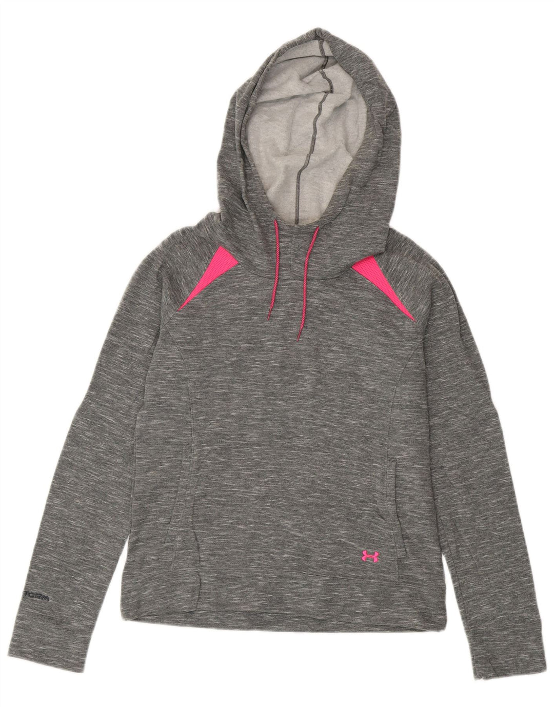 Under Armour Jersey con capucha Cold Gear para mujer Reino Unido 44 Gris medio Colorblock