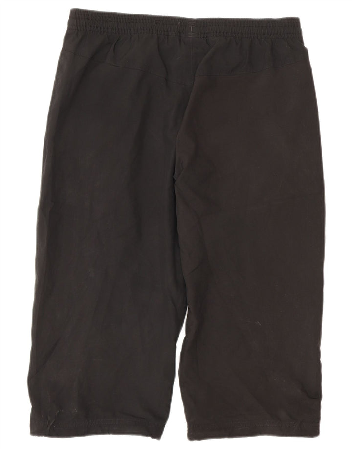 PUMA Bermudas deportivas con estampado gráfico para niños 13-14 años Poliéster negro