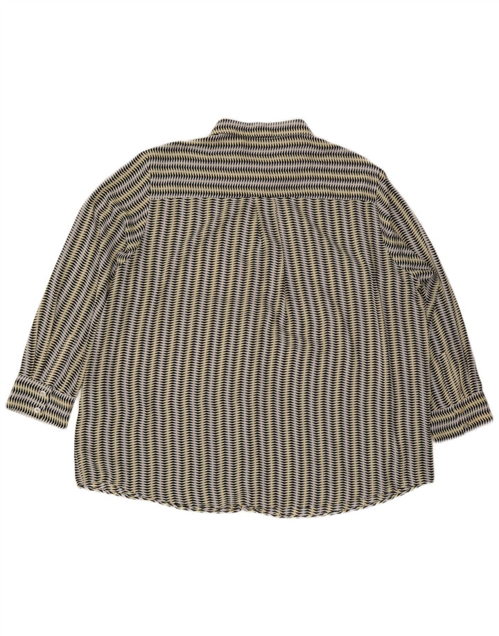 Marks & Spencer Blusa para mujer UK 22 3XL Multicolor Geométrico