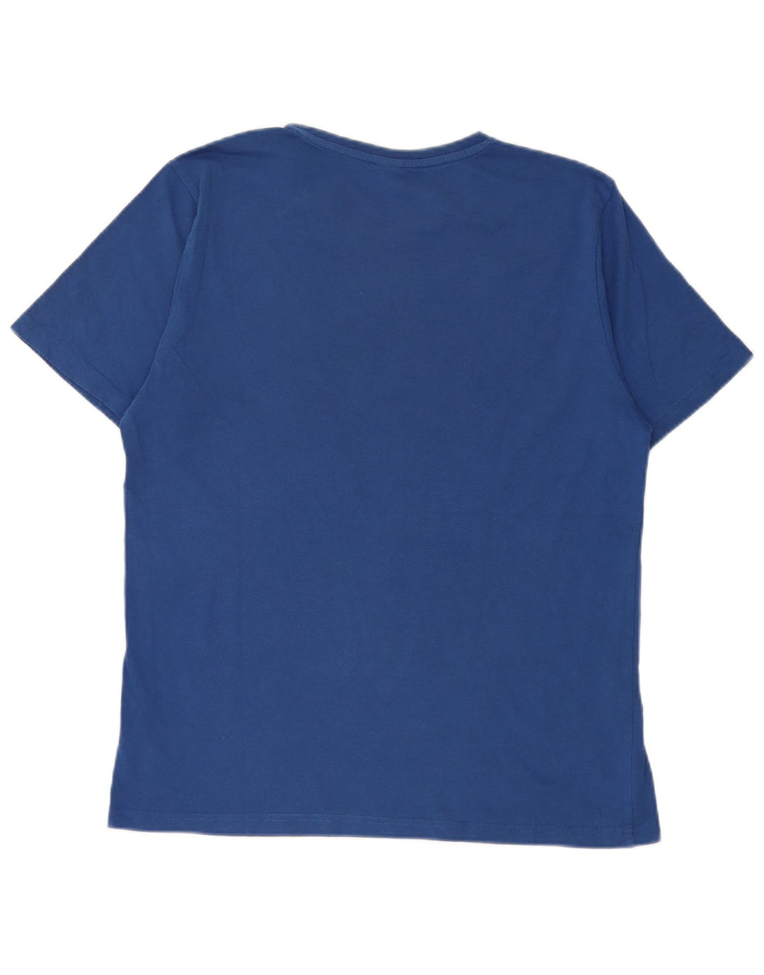 North Sails Hombre Camiseta Gráfica Top Algodón Azul Medio