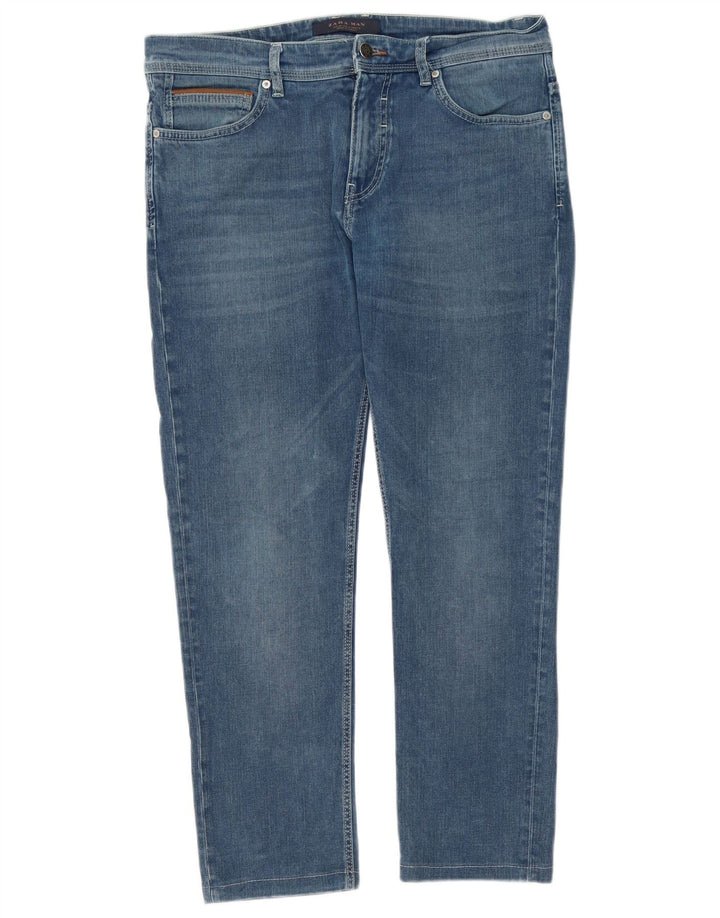 Zara Mens Slim Jeans EU 42 Grande W32 L26 Azul