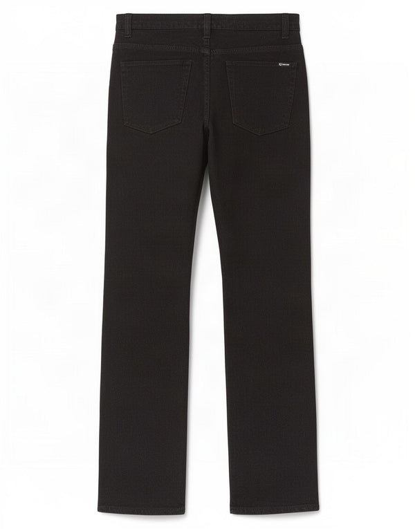 Canda Mens By C&A Pantalones Casuales Rectos W36 L32 Algodón Negro