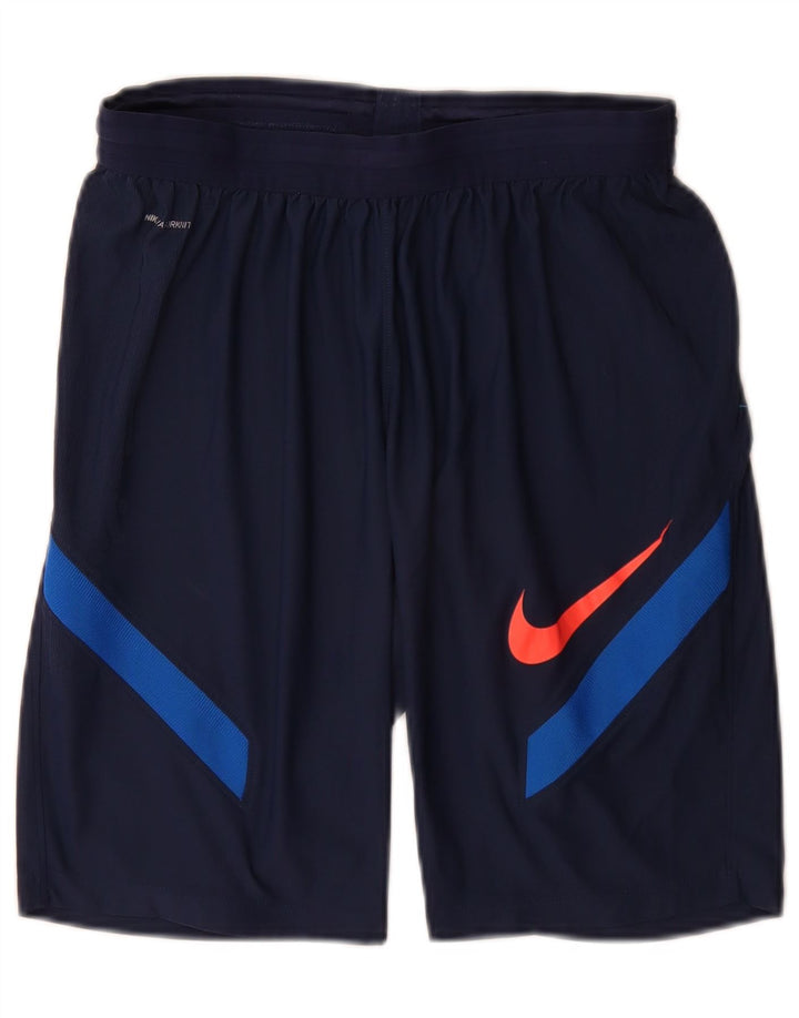 Pantalones cortos deportivos con estampado gráfico en azul marino mediano de Nike para hombre
