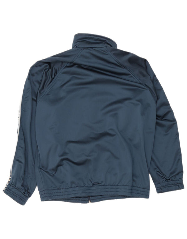 Diadora Mens Graphic Chándal Top Chaqueta ES 38 Azul Medio Poliéster