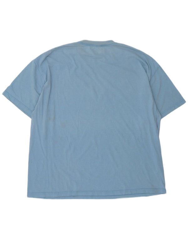 Nike Camiseta holgada para hombre con gráfico, talla 3XL, azul