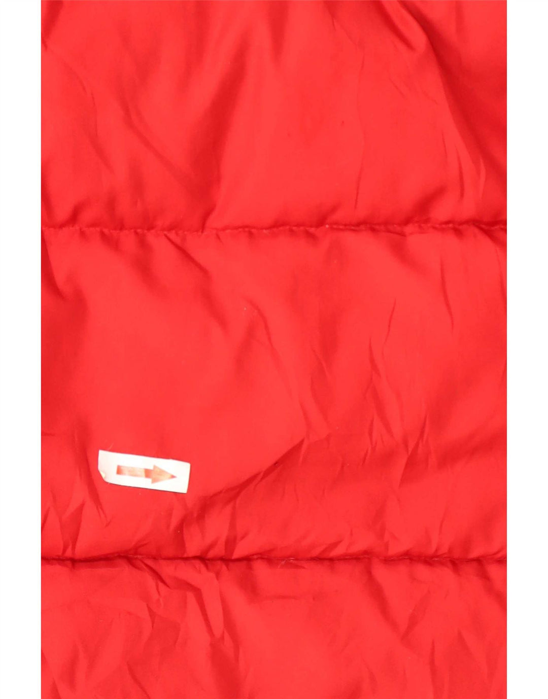 Nike Chaqueta acolchada con capucha para niños 7-8 años XL Rojo Colorblock Poliéster