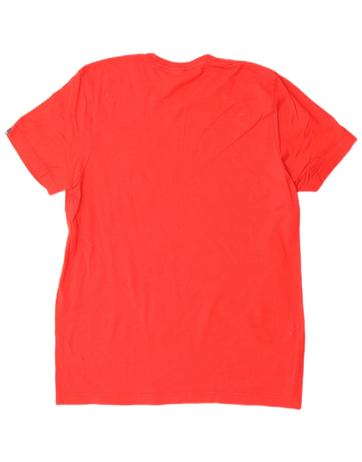 ADIDAS Camiseta gráfica para hombre Top Medium Rojo