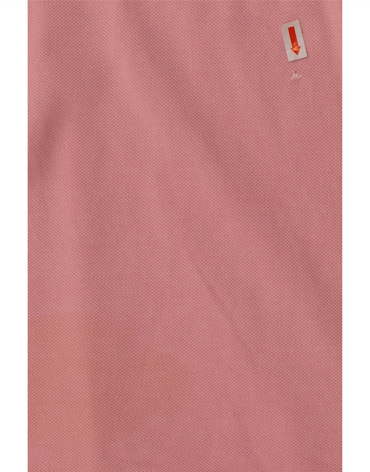Polo Lacoste para hombre talla 5 grande algodón rosa