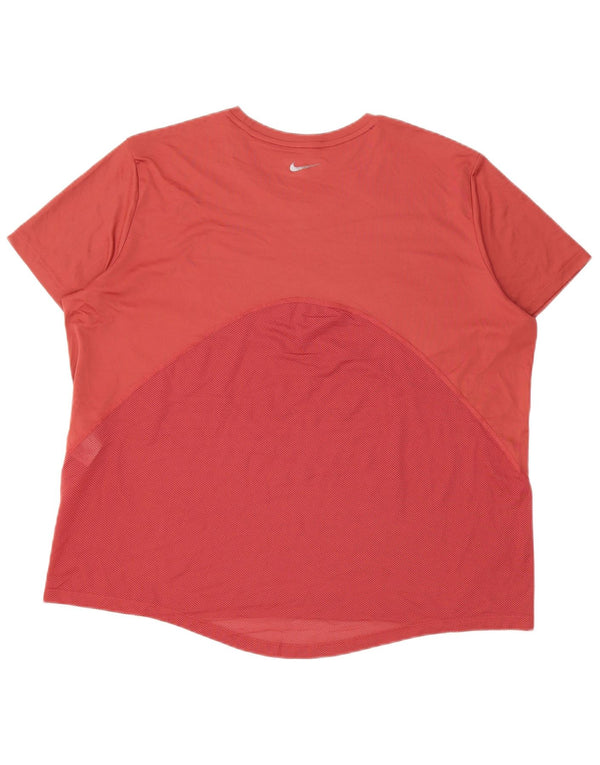 Nike Camiseta Dri Fit para Mujer UK 40 XL Poliéster Rosa