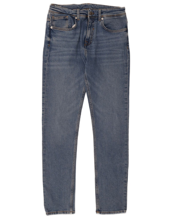 Zara Vaqueros Slim para Hombre EU 40 Medium W31 L30 Azul