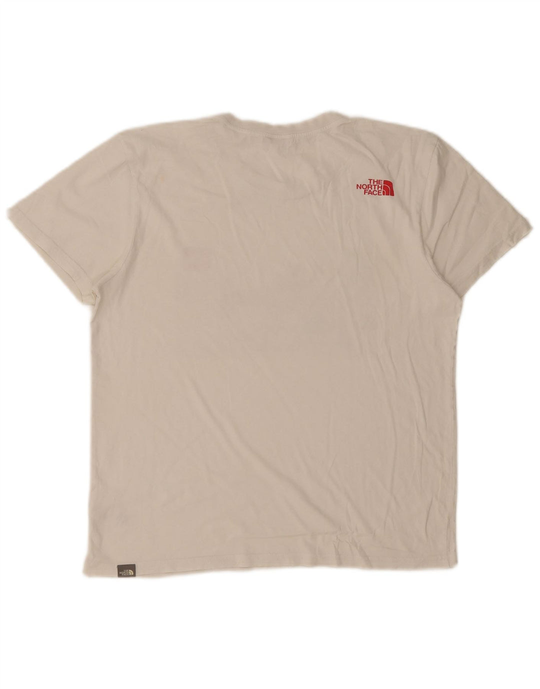 The North Face Camiseta gráfica para hombre Top Medium White Cotton