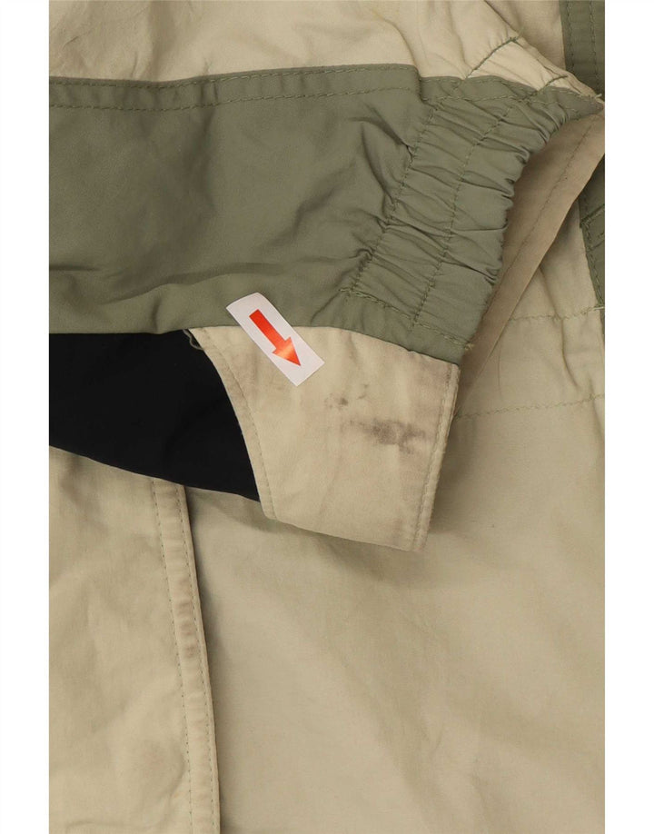Columbia Chaqueta impermeable intercambiable para mujer, talla 40, color verde grande