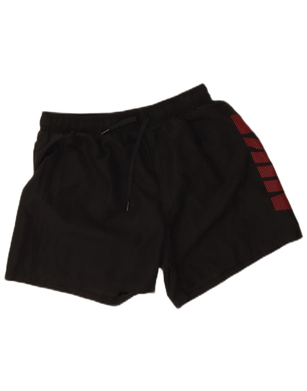 Nike Dri Fit Graphic - Pantalones cortos deportivos para hombre (poliéster), color negro