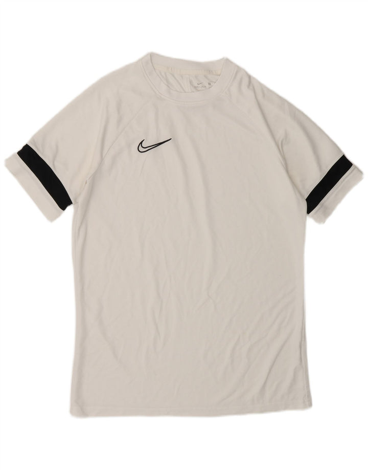 Camiseta Nike Hombre Top Medium Blanco Poliéster Deportes