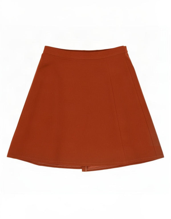 Progetto Quid Falda cruzada para mujer IT 42 Medium W28 Algodón marrón