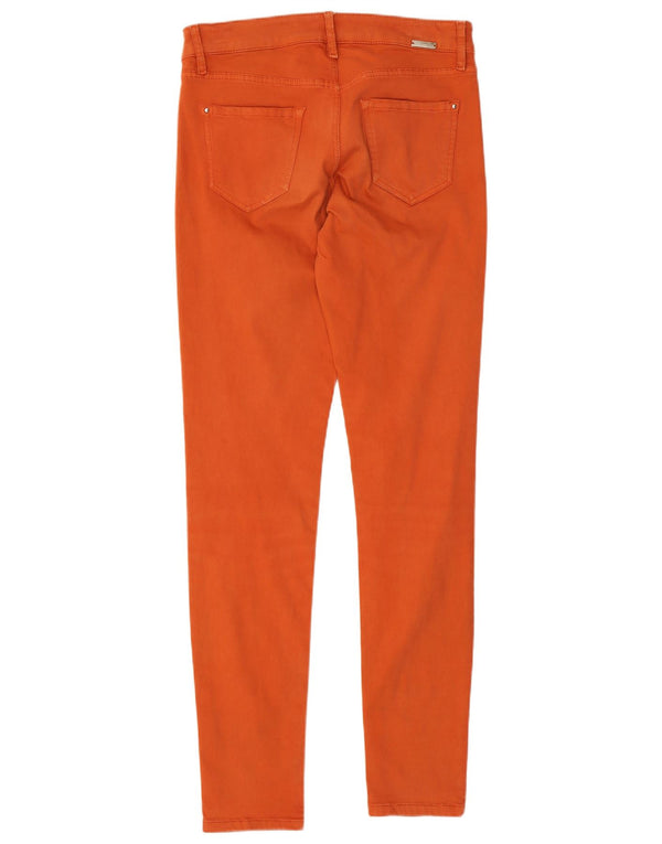 Massimo Dutti Vaqueros Pitillo Mujer EU 38 Small W28 L29 Naranja