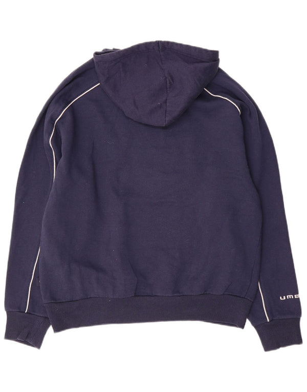 Umbro Hombre Sudadera con capucha Jumper Small Azul Marino Poliéster